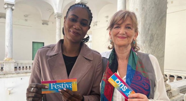 Bintou Ouattara e Carla Peirolero © Francesca Baroncelli/mentelocale.it