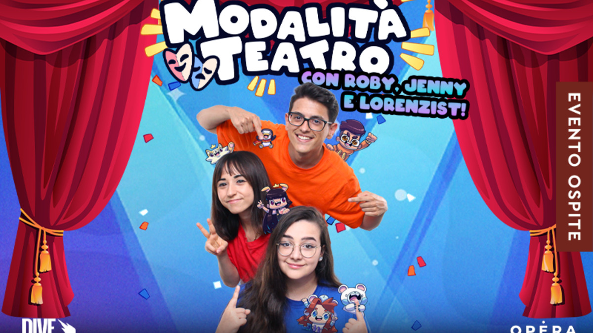 Roby / Jenny / Lorenzist - Modalità teatro, la sfida