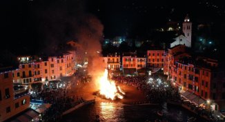 Festa di San Giorgio a Portofino 2026: falò, processione, sparate e celebrazioni