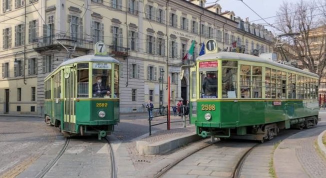 Tram storici di Torino