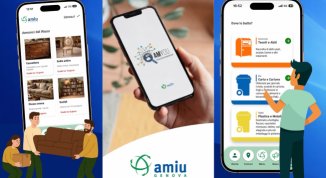 Amyou, la nuova app di Amiu Genova: dall'igiene urbana alla bacheca del riuso