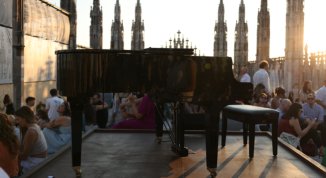 Apertura straordinaria delle Terrazze del Duomo con concerto al tramonto di Paolo Jannacci e Daniele Moretto