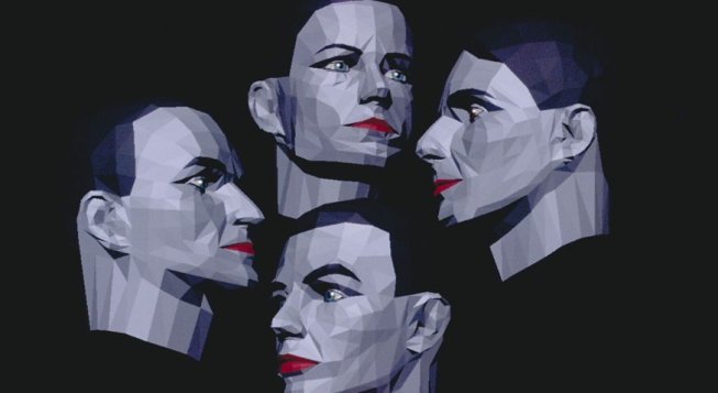 Kraftwerk, 1986 © Rebecca Allen