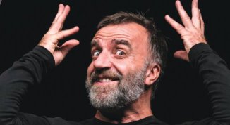 Ugo Dighero a Sori con Mistero Buffo di Dario Fo e Franca Rame