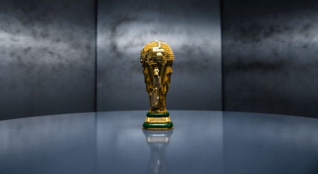 Lego Editions Trofeo ufficiale Coppa del Mondo Fifa