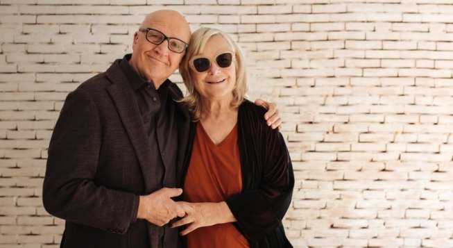 Paolo Hendel e Lucia Vasini