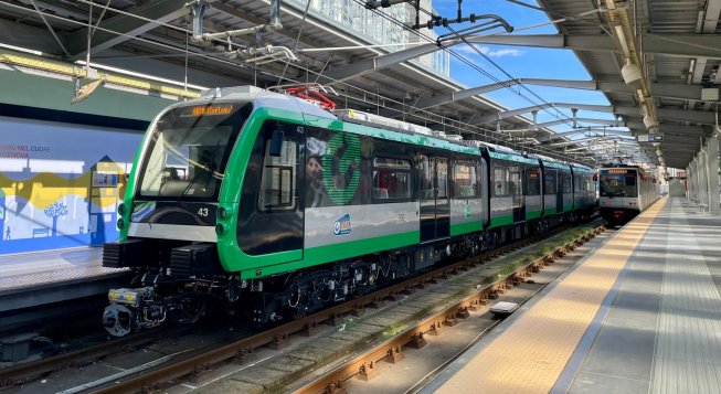 Metro di Genova ©facebook.com/amtgenovatrasportopubblico