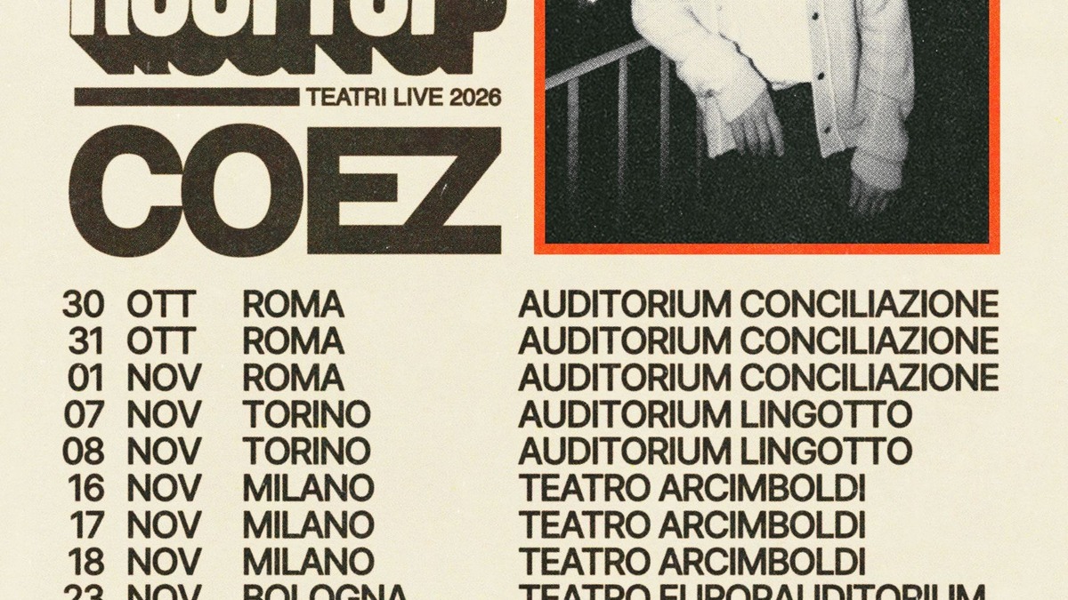 Coez in concerto all'EuropAuditorium di Bologna