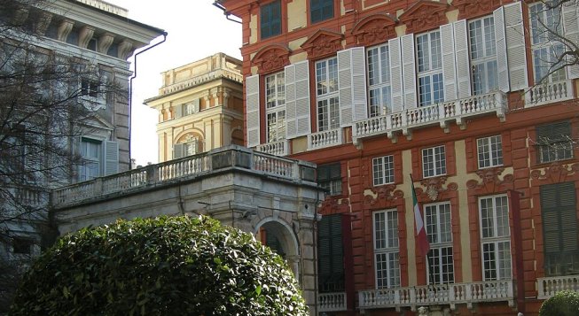 Palazzo Rosso @ Sailko/wikimedia.org