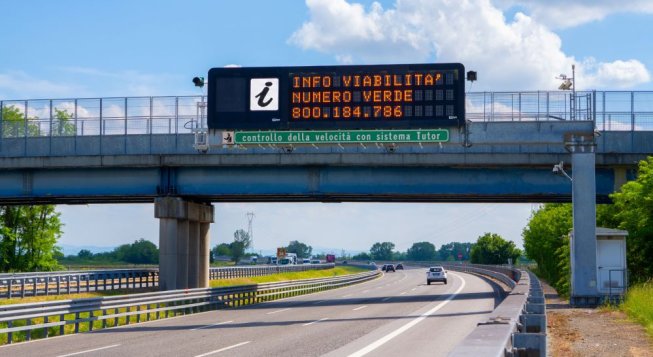 Tutor in autostrada