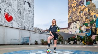 Lo sport femminile Non esiste, mostra fotografica collettiva a cielo aperto