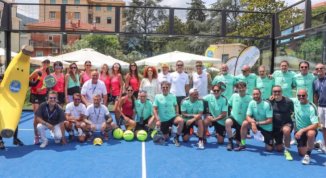 Tigullio Vip Padel Cup, tra sport ospiti. In campo anche Anna Safroncik, Anna Falchi e Giuseppe Cruciani