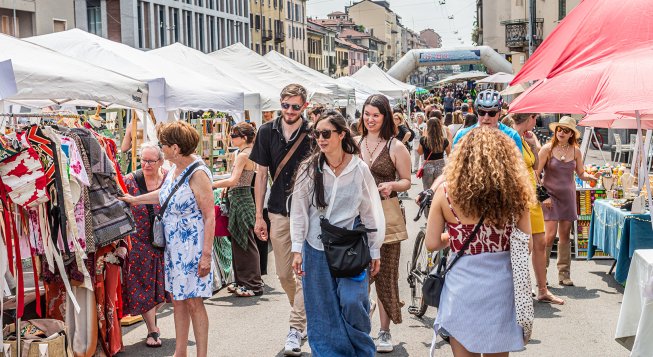 Red Bazar sul Naviglio