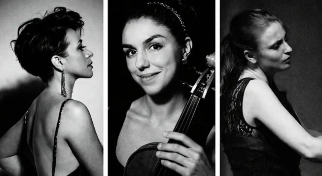 Julia Samsonova‑Khayet, Sabina Bakholdina e Irina Kravchenko