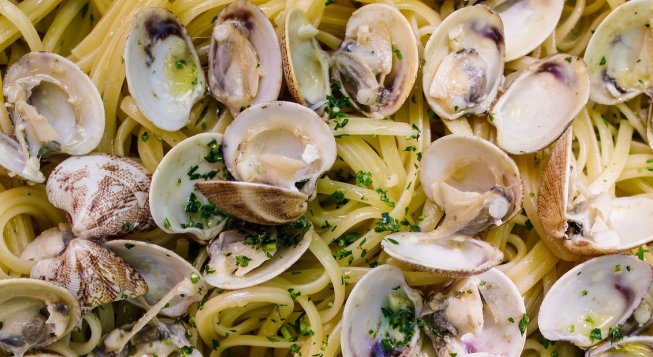 Spaghetti alle vongole ©Cnippato78 - Pixabay