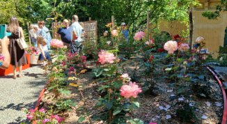 A Busalla inaugurato il nuovo Roseto di Villa Borzino