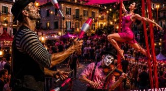 Basker e Pink Night a Rezzoaglio con artisti di strada, musica e bancarelle