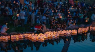 Water Lantern Festival al Laghetto di Italia '61