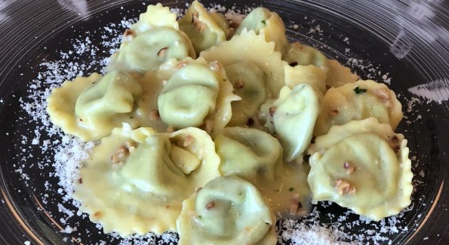 Tortelli ripieni di pesto ©Chef per Caso