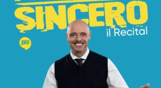 Leonardo Manera in scena con "Sincero" a Villa Tigullio, Rapallo