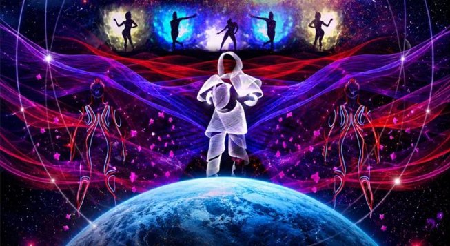 Cosmos, spettacolo di Evolution Dance Theater tra danza, tecnologia e illusionismo