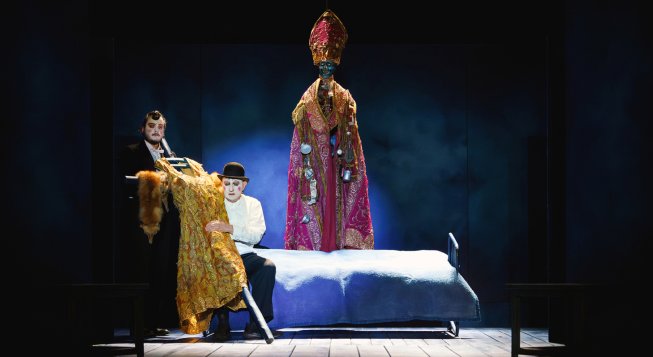 Edipus 30 anni dopo, spettacolo di Giovanni Testori con la compagnia Lombardi-Tiezzi
