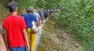 L'Ötöio o fa l’elemoxina a-a gexa a San Martino di Struppa, la prima Stondaiata