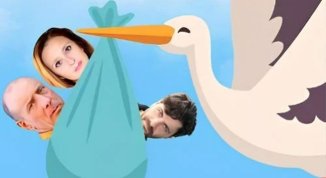 È arrivata la cicogna, spettacolo di Valeria Cavalli