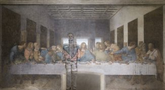 Liu Bolin a Milano, l'artista invisibile dona due opere alla Pinacoteca di Brera