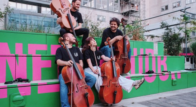 Quartetto di violoncelli de LaFil © Viole Merli