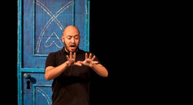 Bu! Una divertente storia di paura, spettacolo per bambini di e con Claudio Milani