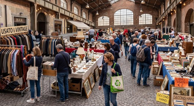 Mercatino © gemini per mentelocale