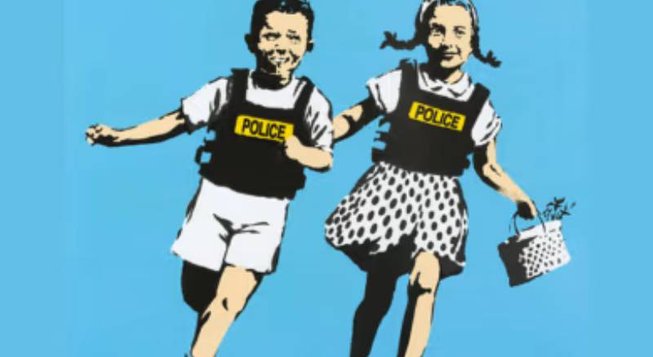 Visita guidata alla mostra Banksy Archive 01. The School of Bristol