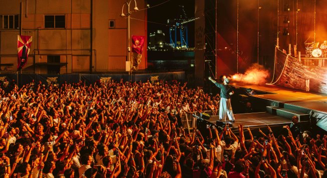 Il concerto di Bresh ad Altraonda Festival ©Stefano Seria