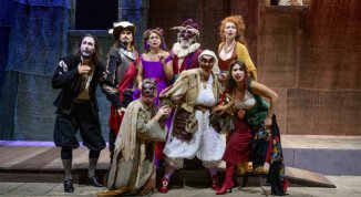 Scaramuccia, una commedia dell'arte, lo spettacolo della compagnia Stivalaccio Teatro al Festival di Borgio Verezzi 2026
