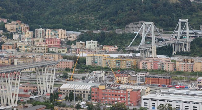 Ponte Morandi © Alessio Sbarbaro/commons.wikimedia.org