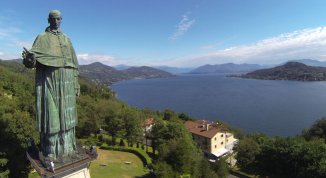 San Carlone ad Arona, visita guidata al tramonto sul Lago Maggiore