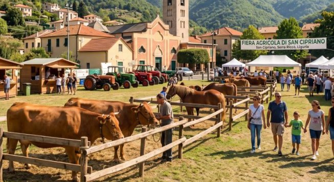 Fiera del bestiame © Gemini Ai per Mentelocale.it