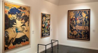 Aperitivo e dj set con visita guidata alla mostra su Mimmo Rotella