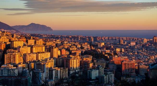 Genova dall'alto ©Enrico Bottino