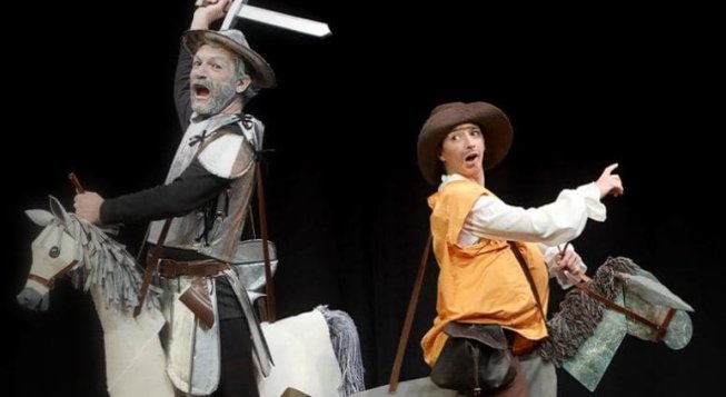 Famiglia Don Chisciotte, spettacolo per bambini di Elementare Teatro