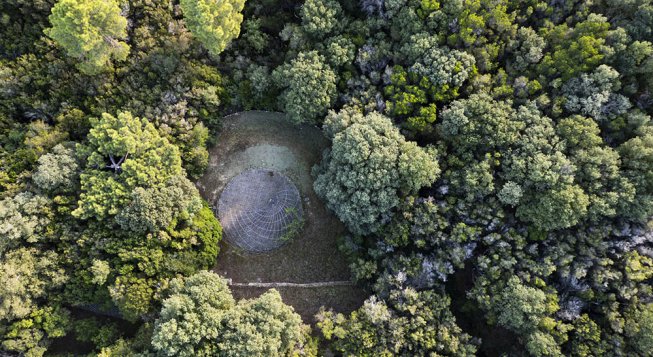 Veduta dall'alto del giardino di Marciana Marina sull'Isola d'Elba © Matteo Carassale