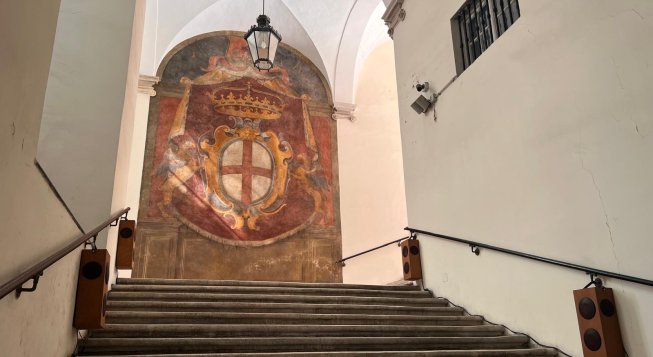 HUM III 2026, l'installazione sonora allo Scalone Dogale di Palazzo Ducale