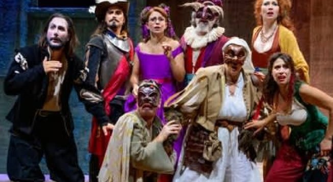 Stivalaccio Teatro: Scaramuccia, una commedia dell'arte al Teatro De Micheli