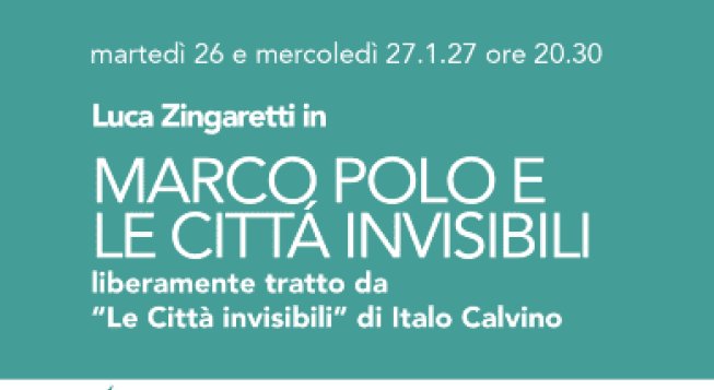 MARCO POLO E LE CITTA' INVISIBILI