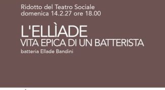 L'ELLIADE VITA EPICA DI UN BATTERISTA