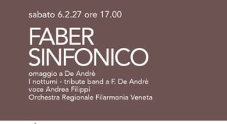 FABER SINFONICO: OMAGGIO A DE ANDRE'