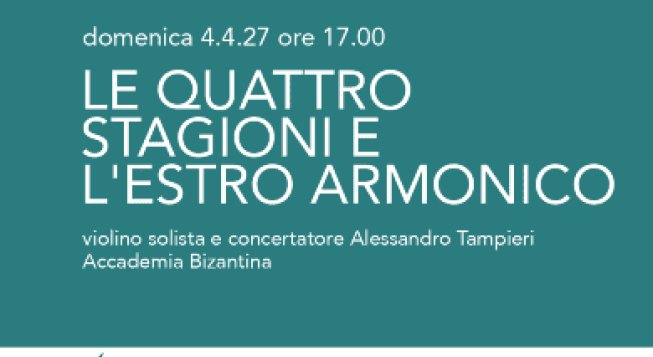 ORCHESTRA ACCADEMIA BIZANTINA / ALESSANDRO TAMPIERI