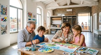 Festa dei nonni: il laboratorio di acquerello che unisce due generazioni, a cura di UpTown