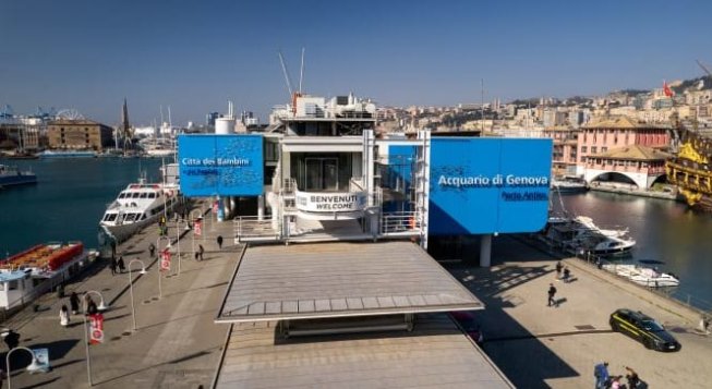 Visita all'Acquario di Genova (biglietto con accesso riservato con accesso diretto)